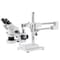 Amscope 3.5X-90X Binocular Boom-Arm Stereo Microscope, 80-LED Ring Light, 5MP USB 3 C-mount Camera SM-4BZ-80S-5M3 - alternate 1